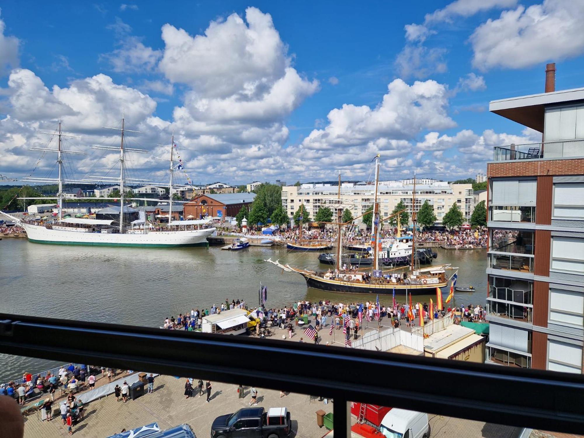 The Best View In Turku With Private Balcony, Sauna, Car Park Exterior foto